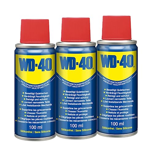 WD-40 Multifunktionsprodukt Classic 100ml | Öl Spray | Kriechöl | Schmiermittel | Multifunktionsöl | Sprühöl (3x100 ml) von WD-40