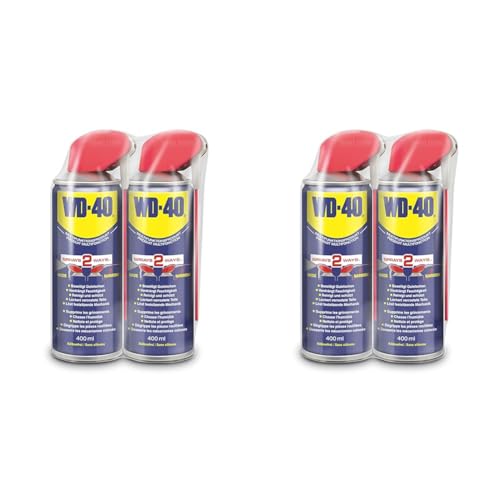 WD-40 Multifunktionsprodukt Smart Straw (2x 400ml) (Packung mit 2) von WD-40