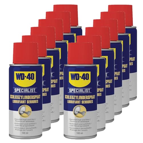 WD-40 Specialist Schließzylinderspray 12x100ml zur Wartung und Pflege von Schließzylindern WD-40 Specialist Schließzylinderspray 12x100ml zur Wartung und Pflege von Schließzylindern von WD-40