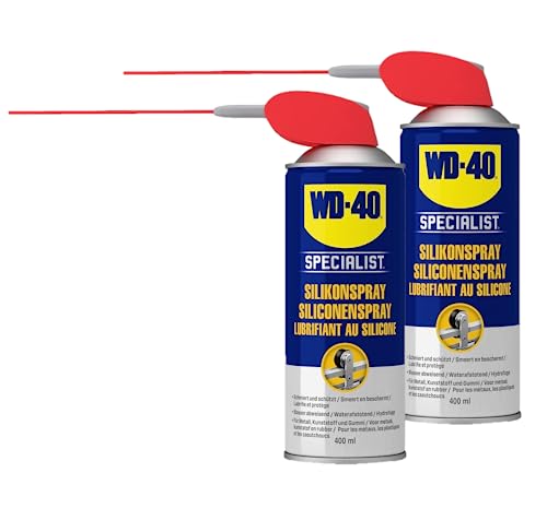 WD-40 Specialist Silikonspray Smart Straw 1x400ml (2x400 ml) von WD-40