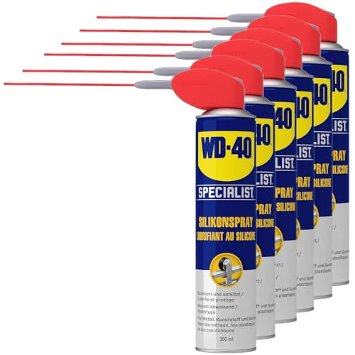 WD-40 Specialist Silikonspray Smart Straw 6x300ml von WD-40