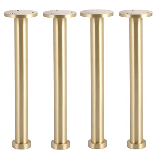WDCDYQDH Verstellbare Möbelbeine, Ersatzfüße aus Messing, Sofastütze (8 cm/3 Zoll) (eine Farbe: 16 cm/6,3 Zoll) von WDCDYQDH