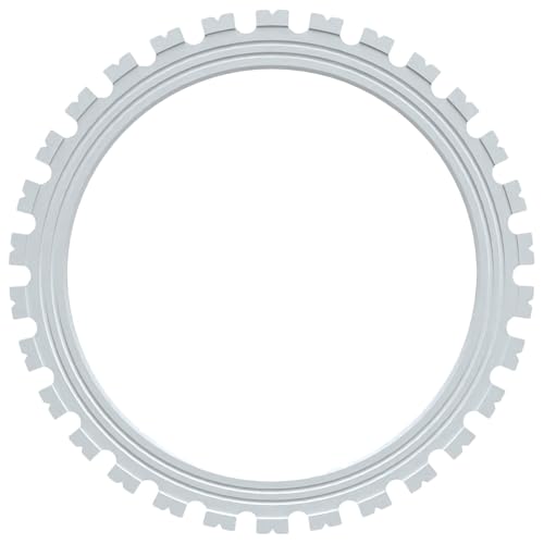 Betonringsäge – Sägeblatt, Durchmesser 410mm/520mm/600m, Schnitttiefe: 300mm/400mm/500mm, Sägeblatt für elektrische Wandschlitzmaschinen, Premium-Diamant (nur Sägeblatt) 600mm von WDDEYYDS