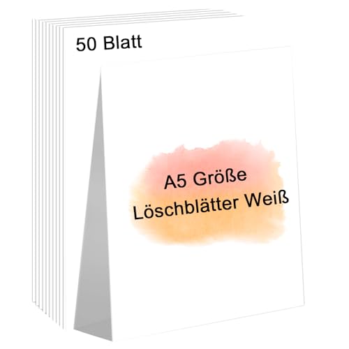 WDFCN 50 Blatt Löschpapier Weiß 15x21cm Löschblattblock a5 Löschpapier zum Bügeln Löschpapier Tintenabsorber Löschblätter für Briefmarken die Schule und Kalligraphie Büro Kunstbedarf WDFCN 50 Blatt Löschpapier Weiß 15x21cm Löschblattblock a5 Löschpapier zum Bügeln Löschpapier Tintenabsorber Löschblätter für Briefmarken die Schule und Kalligraphie Büro Kunstbedarf von WDFCN