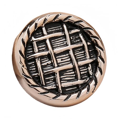 5 Stück beschichtete große Knöpfe aus Kunststoff und Harz mit ölbeschichteter Oberfläche, Schaftknöpfe, elegante Nähknöpfe für Mäntel, Windjacken, Jacken, Pullover und DIY-Projekte von WDFCSIX