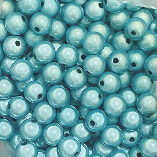 WDHJMA 60/100/200/300/600 Stück 4–30 mm reflektierende Perlen, 3D-Illusion, Wunderperlen, Stickerei, Acrylperlen für die Schmuckherstellung, hübsch unter Licht von WDHJMA