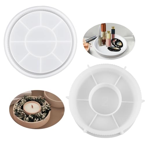 Silikonformen Gießformen Schale für Bowl, Rund Tablett Gießformen Silikon Schalen, Epoxidharz Silikonformen zur Herstellung von Schüssel, Silikonform Teller für DIY-Projekt,25x8cm (Wellenmuster-Groß) Silikonformen Gießformen Schale für Bowl, Rund Tablett Gießformen Silikon Schalen, Epoxidharz Silikonformen zur Herstellung von Schüssel, Silikonform Teller für DIY-Projekt,25x8cm (Wellenmuster-Groß) von WDJLNZB