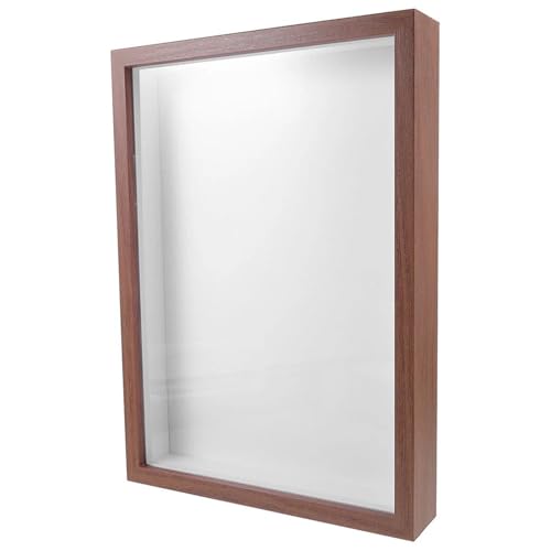 WDSBZNB Bilderrahmen Displayrahmen Weiß Bilderrahmen DIY Foto Specimen Kleine Fall Holz Blume Schatten Boxen Fällen Schmetterlinge Getrocknete von WDSBZNB