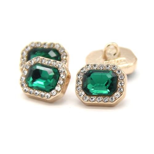 WDSBZNB Strassknöpfe 6 stücke Strass Schmuck Metall Nähen Frauen Knöpfe for Kleidung Grün Hemd Kleid Vintage DIY Dekorationen Zubehör WDSBZNB Strassknöpfe 6 stücke Strass Schmuck Metall Nähen Frauen Knöpfe for Kleidung Grün Hemd Kleid Vintage DIY Dekorationen Zubehör von WDSBZNB