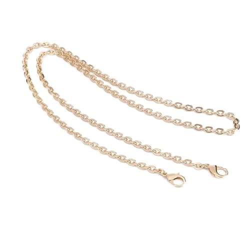 WDSBZNB Taschenkette 60 Cm/120 cm Handtasche Metall Ketten Umhängetasche Riemen DIY Geldbörse Kette Abnehmbare Geldbörse Kette Riemen Crossbody Schulter Kreuz Körper(1,60cm) von WDSBZNB