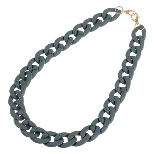 WDSBZNB Taschenkette Kunststoff-Taschenkette, Taschenriemen, Austauschbares, Abnehmbares Taschenzubehör, Bunte Damen-Harz-Kette Der Taschen-Geldbeutel-Kette(Green) von WDSBZNB
