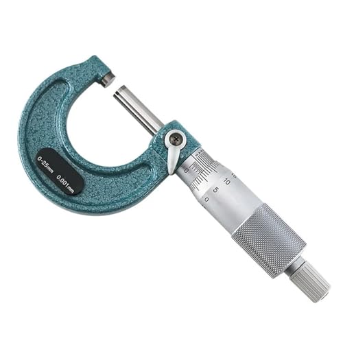 WDSOPK Digitaler Messschieber, Bereich 0–25 Mm/25–50 Mm 103–129 M120-25 103–130 M120-50 Auflösung 0,001 Mm Außenmikrometer Für Präzise, Wiederholbare Messungen（0-25Mm-1） von WDSOPK