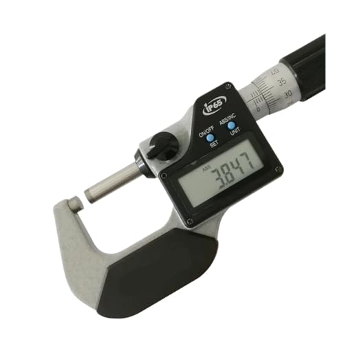 WDSOPK Digitaler Messschieber, Digitaler Mikrometer, Ip65, Ölbeständig, 0–25 Mm, 0,001 Mm, Din-Standard, Industriequalität, 25–50 Mm, 50–75 Mm, 75–100 Mm, Für Präzise, Wiederhol(483-102 25-50Mm-1) WDSOPK Digitaler Messschieber, Digitaler Mikrometer, Ip65, Ölbeständig, 0–25 Mm, 0,001 Mm, Din-Standard, Industriequalität, 25–50 Mm, 50–75 Mm, 75–100 Mm, Für Präzise, Wiederhol(483-102 25-50Mm-1) von WDSOPK