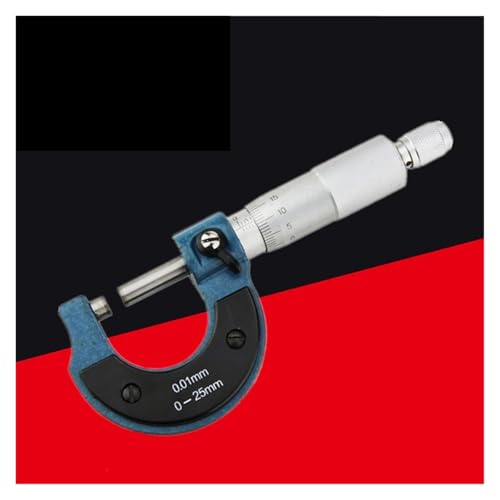 WDSOPK Digitaler Messschieber, Hochpräziser Außenmikrometer In Industriequalität, 0–25 Mm Spiralmikrometer Für Präzise, Wiederholbare Messungen（1-0-25Mm） von WDSOPK