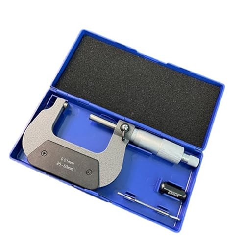WDSOPK Digitaler Messschieber, Hochpräziser Außenmikrometer In Industriequalität, 0–25 Mm Spiralmikrometer Für Präzise, Wiederholbare Messungen（1-25-50Mm） von WDSOPK