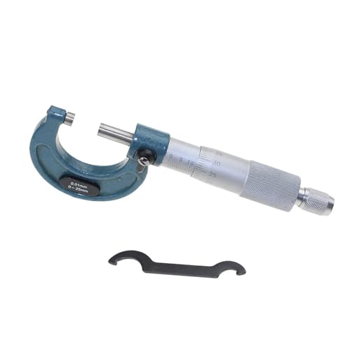 WDSOPK Digitaler Messschieber, Messbereich 0–25 Mm, Genauigkeit 0,01 Mm, Außenmikrometer-Messschieber, Präzisionsmesswerkzeug Mit Box Für Präzise, Wiederholbare Messungen von WDSOPK