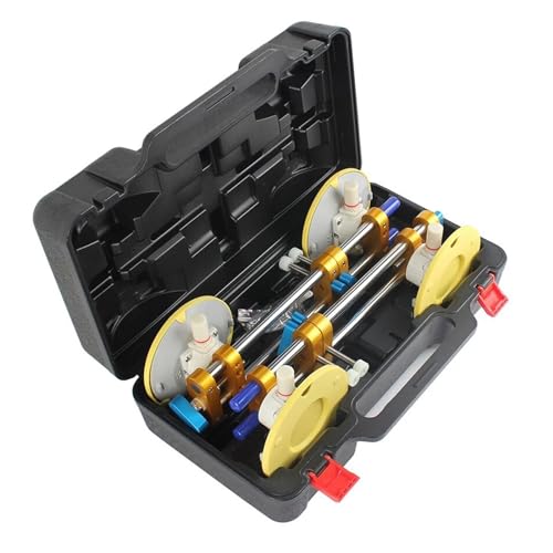 WDSOPK Nahtsetzer, 2 Stück, Steinnahtsetzer Zum Verbinden Und Nivellieren Von Granitarbeitsplatten, Nahtlose Installationswerkzeuge Mit 6-Zoll-Vakuum-Saugnapf, Langlebig（Plastic Box Package-01-1） von WDSOPK