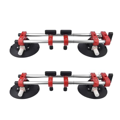 WDSOPK Nahtsetzer, Nahtsetzer Für Nahtlose Steine, Hochleistungs-Nivellierungssetzer Mit Doppelvakuum-Saugnapf, Professionelles Nahtwerkzeug Für Die Arbeitsplatteninstallation, （Set 4-1） von WDSOPK