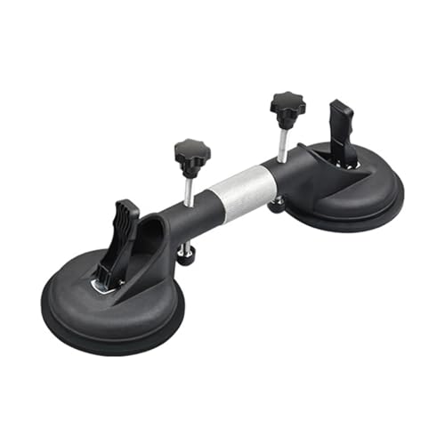 WDSOPK Seam Setter Premium Arbeitsplattenspanner Aus Aluminiumlegierung | 50 Kg Sauggewicht | Gummidicke 7 Mm | Höhen- Und Abstandseinstellung | Steinnahtsetzer, Langlebig（Aluminum Alloy-1） von WDSOPK