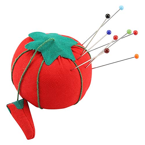 WDWDW Nadelkissenhalter in Tomatenkugelform, Nähzubehör-Set für Handarbeiten WDWDW Nadelkissenhalter in Tomatenkugelform, Nähzubehör-Set für Handarbeiten von WDWDW