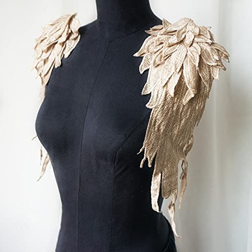 WDWDW Stickapplikation, Brautspitze, 2 Stück/Set, Engelsflügel, Nähen, Blumenkragen, Aufnäher für Hochzeit, Party, Kleid, Brautkleid, Kleidung, DIY, Basteln WDWDW Stickapplikation, Brautspitze, 2 Stück/Set, Engelsflügel, Nähen, Blumenkragen, Aufnäher für Hochzeit, Party, Kleid, Brautkleid, Kleidung, DIY, Basteln von WDWDW