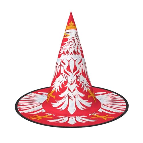 Halloween-Hexenhut, Weihnachtsmannmütze, Premium-Oxford-Gewebe, verstellbar, weich und bequem, für Partys, Karneval, Cosplay und Feiertagsveranstaltungen, 33 cm hoch, leicht, einfach zu tragen, 1 Halloween-Hexenhut, Weihnachtsmannmütze, Premium-Oxford-Gewebe, verstellbar, weich und bequem, für Partys, Karneval, Cosplay und Feiertagsveranstaltungen, 33 cm hoch, leicht, einfach zu tragen, 1 von WDXQHY