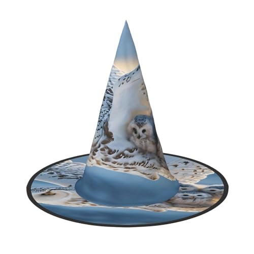 Halloween-Hexenhut, Weihnachtsmannmütze, Premium-Oxford-Gewebe, verstellbar, weich und bequem, für Partys, Karneval, Cosplay und Feiertagsveranstaltungen, 33 cm hoch, leicht, einfach zu tragen, 1 Halloween-Hexenhut, Weihnachtsmannmütze, Premium-Oxford-Gewebe, verstellbar, weich und bequem, für Partys, Karneval, Cosplay und Feiertagsveranstaltungen, 33 cm hoch, leicht, einfach zu tragen, 1 von WDXQHY
