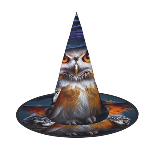 Halloween-Hexenhut, Weihnachtsmannmütze, Premium-Oxford-Gewebe, verstellbar, weich und bequem, für Partys, Karneval, Cosplay und Feiertagsveranstaltungen, 33 cm hoch, leicht, einfach zu tragen, 1 Halloween-Hexenhut, Weihnachtsmannmütze, Premium-Oxford-Gewebe, verstellbar, weich und bequem, für Partys, Karneval, Cosplay und Feiertagsveranstaltungen, 33 cm hoch, leicht, einfach zu tragen, 1 von WDXQHY