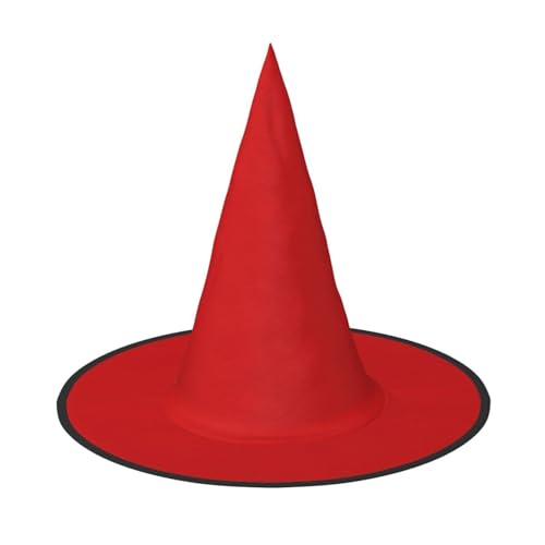 Halloween-Hexenhut, Weihnachtsmannmütze, Premium-Oxford-Gewebe, verstellbar, weich und bequem, für Partys, Karneval, Cosplay und Feiertagsveranstaltungen, 33 cm hoch, leicht, einfach zu tragen, 1 Halloween-Hexenhut, Weihnachtsmannmütze, Premium-Oxford-Gewebe, verstellbar, weich und bequem, für Partys, Karneval, Cosplay und Feiertagsveranstaltungen, 33 cm hoch, leicht, einfach zu tragen, 1 von WDXQHY