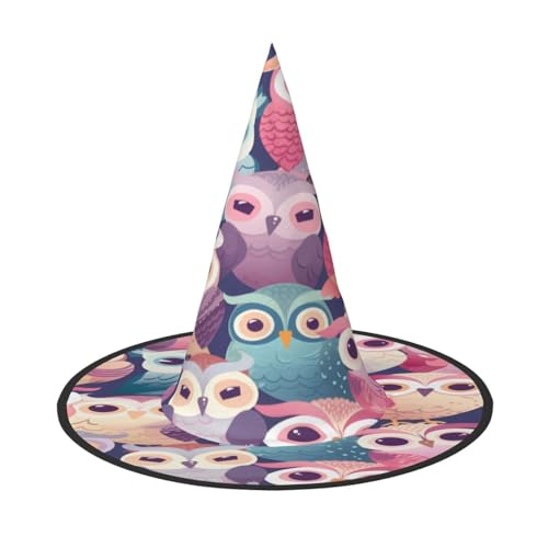 Halloween-Hexenhut, Weihnachtsmannmütze, Premium-Oxford-Gewebe, verstellbar, weich und bequem, für Partys, Karneval, Cosplay und Feiertagsveranstaltungen, 33 cm hoch, leicht, einfach zu tragen, 2 Halloween-Hexenhut, Weihnachtsmannmütze, Premium-Oxford-Gewebe, verstellbar, weich und bequem, für Partys, Karneval, Cosplay und Feiertagsveranstaltungen, 33 cm hoch, leicht, einfach zu tragen, 2 von WDXQHY