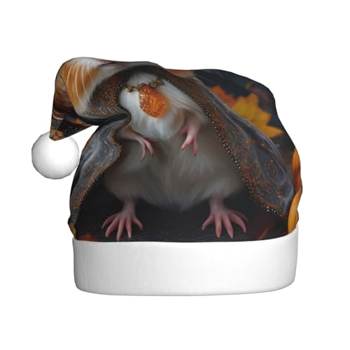 WDXQHY Cavy Weihnachtsmütze für Erwachsene, Plüsch, festliche Feiertagsdekoration und Partyzubehör, Weihnachtsmütze für Erwachsene, Feiertagsparty-Dekorationen WDXQHY Cavy Weihnachtsmütze für Erwachsene, Plüsch, festliche Feiertagsdekoration und Partyzubehör, Weihnachtsmütze für Erwachsene, Feiertagsparty-Dekorationen von WDXQHY