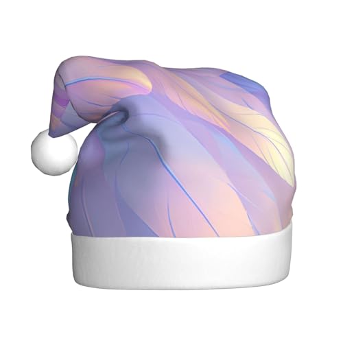 WDXQHY Weihnachtsmütze aus Plüsch mit reflektierender Feder für Erwachsene, festliche Feiertagsdekoration und Party-Accessoire, Weihnachtsmütze für Erwachsene, Feiertagsparty-Dekorationen WDXQHY Weihnachtsmütze aus Plüsch mit reflektierender Feder für Erwachsene, festliche Feiertagsdekoration und Party-Accessoire, Weihnachtsmütze für Erwachsene, Feiertagsparty-Dekorationen von WDXQHY