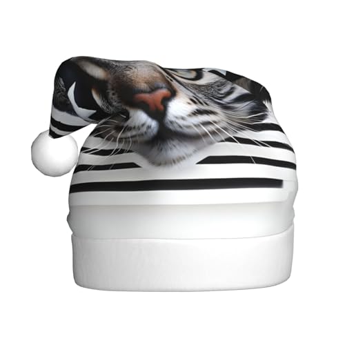 WDXQHY Weihnachtsmütze mit Augenbinde, Piratenkatze für Erwachsene, Plüsch, festliche Feiertagsdekoration und Partyzubehör, Weihnachtsmütze für Erwachsene, Feiertagsparty-Dekorationen WDXQHY Weihnachtsmütze mit Augenbinde, Piratenkatze für Erwachsene, Plüsch, festliche Feiertagsdekoration und Partyzubehör, Weihnachtsmütze für Erwachsene, Feiertagsparty-Dekorationen von WDXQHY