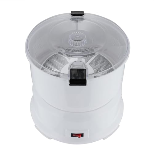 Kartoffelschälmaschine, 85W Elektrischer Kartoffelschäler mit Salatschleuder, 0,8kg Kapazität Kartoffelschälmaschine, 85W Elektrischer Kartoffelschäler mit Salatschleuder, 0,8kg Kapazität von WDZCZDoo