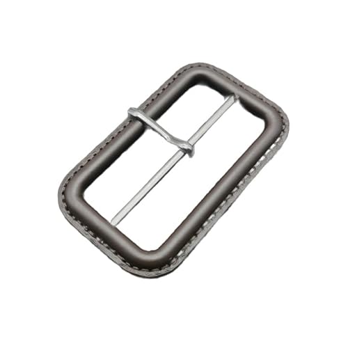 WDZDS Innere 2,5–6 cm weiße/Schwarze Echtleder-Schnalle, Ersatz-Gürtelschnalle mit Lederüberzug und Stift zum Herstellen von Triglide-Schiebeschnallen WDZDS Innere 2,5–6 cm weiße/Schwarze Echtleder-Schnalle, Ersatz-Gürtelschnalle mit Lederüberzug und Stift zum Herstellen von Triglide-Schiebeschnallen von WDZDS