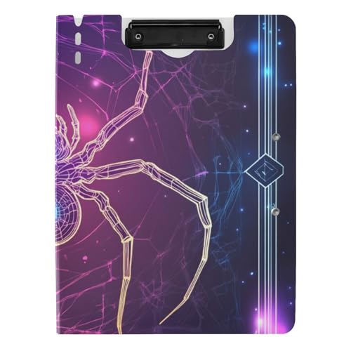 Klemmbrett Ordner Spider A4 Klemmbrett Binderfolio Zwei Metallclips Stifthalter Büro Klemmbrett mit Abdeckung Klemmbrett Ordner Spider A4 Klemmbrett Binderfolio Zwei Metallclips Stifthalter Büro Klemmbrett mit Abdeckung von WDdZzyy