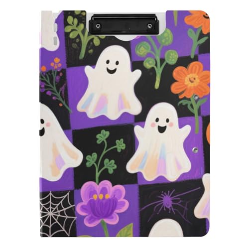 Klemmbrett mit Ordner Halloween Weiß A4 Clipfolio Doppelte Metallclips Stifthalter Büro Klemmbrett mit Abdeckung Klemmbrett mit Ordner Halloween Weiß A4 Clipfolio Doppelte Metallclips Stifthalter Büro Klemmbrett mit Abdeckung von WDdZzyy
