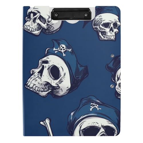 Klemmbrettmappe mit Aufbewahrung Totenköpfe Pirat Scharlachrot Marineblau A4 Klemmbrett Clipfolio Zwei Metallclips Stifthalter Schule Klemmbrett mit Abdeckung Klemmbrettmappe mit Aufbewahrung Totenköpfe Pirat Scharlachrot Marineblau A4 Klemmbrett Clipfolio Zwei Metallclips Stifthalter Schule Klemmbrett mit Abdeckung von WDdZzyy