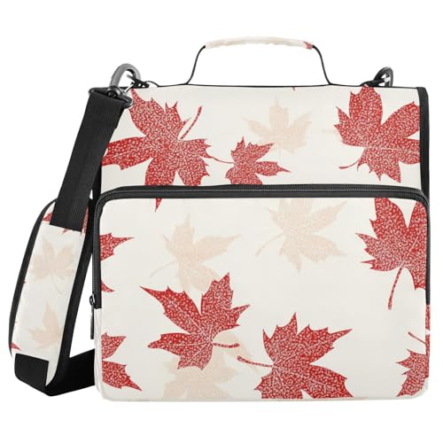 Ordner-Organizer mit 3 Ringen, 3,8 cm, mit Griff und abnehmbarem Schultergurt, inklusive Reißverschlusstasche, Dokumentenmappe, Organizer für Mittelschule Ordner-Organizer mit 3 Ringen, 3,8 cm, mit Griff und abnehmbarem Schultergurt, inklusive Reißverschlusstasche, Dokumentenmappe, Organizer für Mittelschule von WDdZzyy