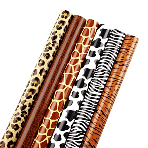 Verpackung Papier Blatt Kreative Leopard Wrapping Papier Snakeskin Geburtstag Geschenk Verpackung Papier 70x50 Cm Giraffe Geschenk Wrap Diy Beschichtetes Papier, 6pcs Verpackung Papier Blatt Kreative Leopard Wrapping Papier Snakeskin Geburtstag Geschenk Verpackung Papier 70x50 Cm Giraffe Geschenk Wrap Diy Beschichtetes Papier, 6pcs von WDhomLT