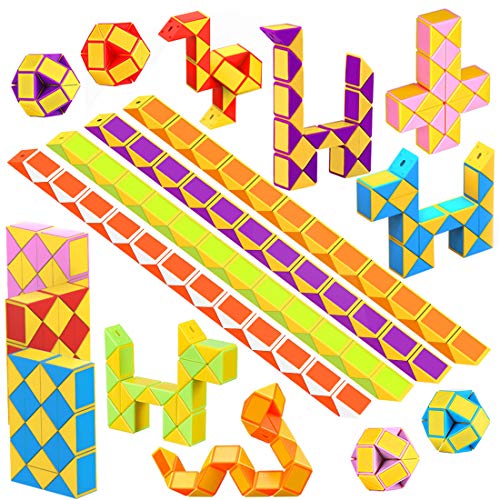 WEARXI Mitgebsel Kindergeburtstag, Magische Schlange 20er Set, Ostergeschenke Kinder, Kleine Geschenke für Kinder Spielzeug Give Aways Kindergeburtstag Gastgeschenke, Geschenke zur Einschulung Junge von WEARXI