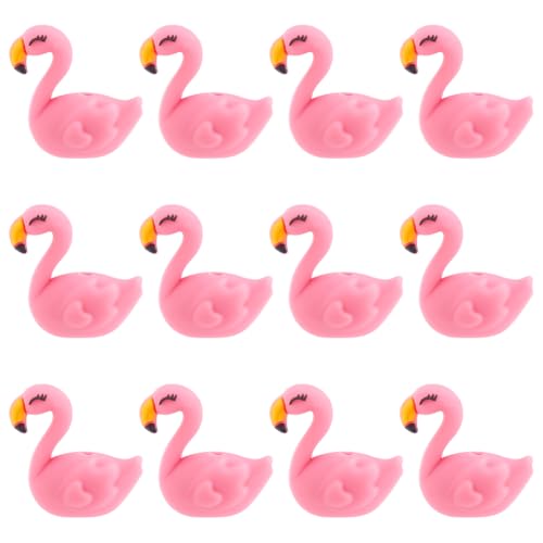 WEBEEDY 12 STK. Flamingo Silikon Fokalperlen Tierfokal Silikonperlen Zum Herstellen von Stiften Schlüsselanhänger Kreative Flamingo Lose Gummiperlen Für Erwachsene Armband Schmuckherstellung WEBEEDY 12 STK. Flamingo Silikon Fokalperlen Tierfokal Silikonperlen Zum Herstellen von Stiften Schlüsselanhänger Kreative Flamingo Lose Gummiperlen Für Erwachsene Armband Schmuckherstellung von WEBEEDY