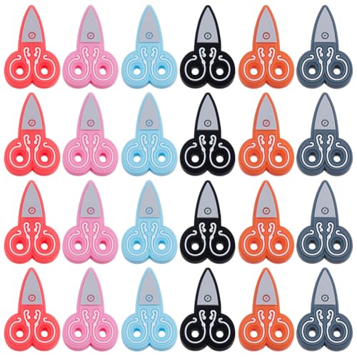 WEBEEDY 12 Stück 6 Farben Scheren Silikonperlen Cartoon Gänseblümchen Scherenförmige Fokus Silikonperlen Für Stifte Schlüsselanhänger Halskette Armband Lanyard Schmuckherstellung DIY Bastelprojekt WEBEEDY 12 Stück 6 Farben Scheren Silikonperlen Cartoon Gänseblümchen Scherenförmige Fokus Silikonperlen Für Stifte Schlüsselanhänger Halskette Armband Lanyard Schmuckherstellung DIY Bastelprojekt von WEBEEDY