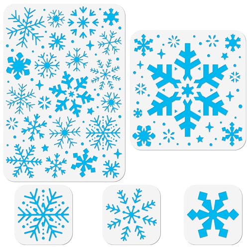 WEBEEDY 3 Größen Schneeflocken Schablone Zum Malen DIY Weihnachts Schablonen Vorlage Wiederverwendbare Schneeflocken Schablone Zum Malen Auf Holz Wand Leinwand Möbel Boden Stoff Zuhause Dekor WEBEEDY 3 Größen Schneeflocken Schablone Zum Malen DIY Weihnachts Schablonen Vorlage Wiederverwendbare Schneeflocken Schablone Zum Malen Auf Holz Wand Leinwand Möbel Boden Stoff Zuhause Dekor von WEBEEDY
