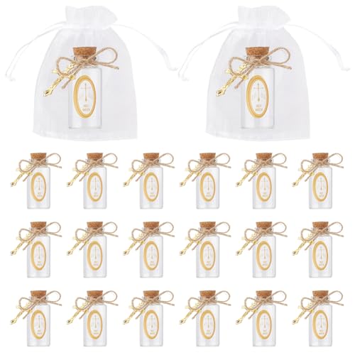 WEBEEDY 30 Sets Glas Weihwasserflaschen 25ml/0.8oz Leere Weihwasserbehälter mit Korkstopfen, 30 Kreuzanhänger, 30 Organzabeutel, Kreuzaufkleber, Seil für Taufgeschenke WEBEEDY 30 Sets Glas Weihwasserflaschen 25ml/0.8oz Leere Weihwasserbehälter mit Korkstopfen, 30 Kreuzanhänger, 30 Organzabeutel, Kreuzaufkleber, Seil für Taufgeschenke von WEBEEDY