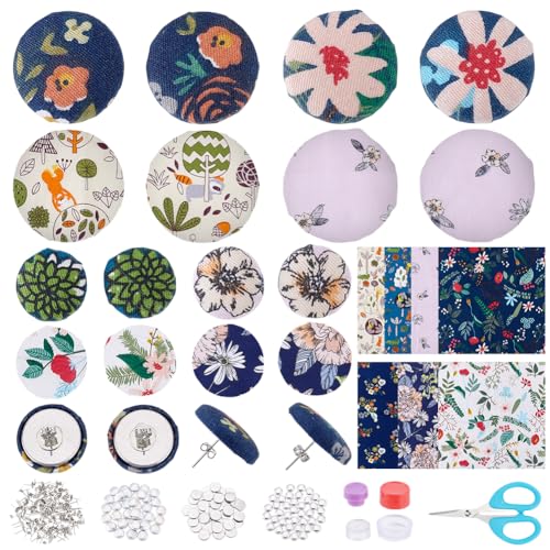 WEBEEDY 50 Setzt 5 Stile Knopf Ohrstecker Herstellungskit Stickblumen Knopf Ohrstecker Kit Ohrstecker Und Rücken DIY Ohrschmuck Zubehör Für Die Schmuckherstellung WEBEEDY 50 Setzt 5 Stile Knopf Ohrstecker Herstellungskit Stickblumen Knopf Ohrstecker Kit Ohrstecker Und Rücken DIY Ohrschmuck Zubehör Für Die Schmuckherstellung von WEBEEDY