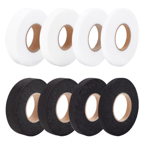 WEBEEDY 8 Rolle Saumband Breite 1/1.5/2/2.5 cm Nähenfreies Aufbügelbares Stofffixierband Zum Säumen Kaputter Kleidung Kleidungsreparatur, 69 Yard / 64M Pro Rolle WEBEEDY 8 Rolle Saumband Breite 1/1.5/2/2.5 cm Nähenfreies Aufbügelbares Stofffixierband Zum Säumen Kaputter Kleidung Kleidungsreparatur, 69 Yard / 64M Pro Rolle von WEBEEDY