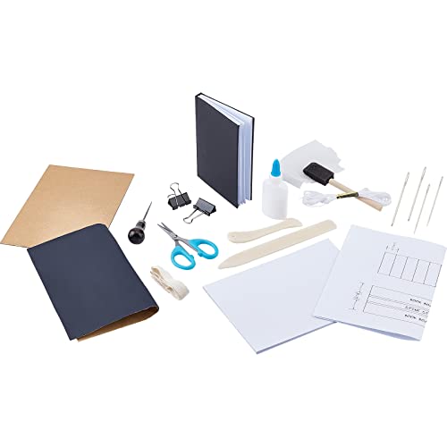WEBEEDY Buchbindezubehör-Set, Buchbinde-Bastelset mit Werkzeugen für DIY-Buchbindehandwerk und Nähzubehör, Geburtstagsgeschenk für Jungen und Mädchen WEBEEDY Buchbindezubehör-Set, Buchbinde-Bastelset mit Werkzeugen für DIY-Buchbindehandwerk und Nähzubehör, Geburtstagsgeschenk für Jungen und Mädchen von WEBEEDY
