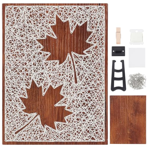WEBEEDY DIY Ahornblatt String Art Kit Für Anfänger Herbst String Art Muster DIY Holzschild Bastelset Für Erwachsene Kunst Und Handwerk Set Für Handgemachtes Erntedankgeschenk Dekoration Für Zuhause WEBEEDY DIY Ahornblatt String Art Kit Für Anfänger Herbst String Art Muster DIY Holzschild Bastelset Für Erwachsene Kunst Und Handwerk Set Für Handgemachtes Erntedankgeschenk Dekoration Für Zuhause von WEBEEDY