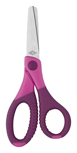 WEDO,771509, Wedo 771509 Bastelschere Gripy 13 cm, abgerundete Spitzen, Edelstahl rostfrei, ergonomische Gummi Griffe, pink Pink WEDO,771509, Wedo 771509 Bastelschere Gripy 13 cm, abgerundete Spitzen, Edelstahl rostfrei, ergonomische Gummi Griffe, pink Pink von WEDO